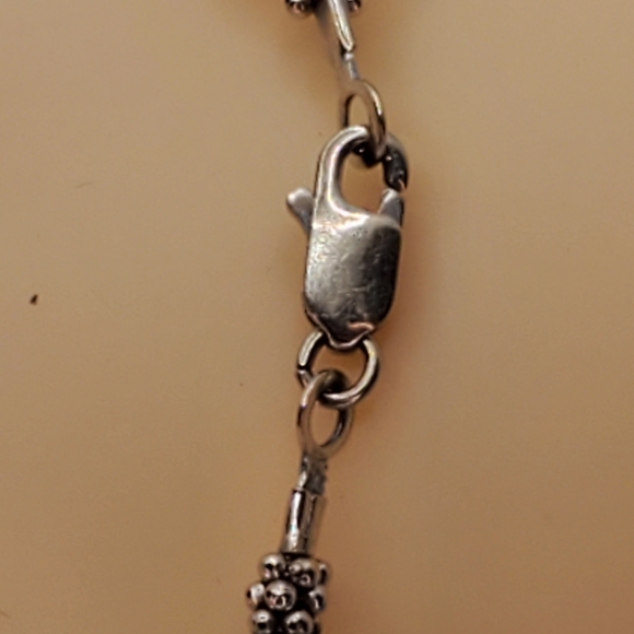 14k Solid White Gold Real Freshwater Pearl Bracelet - Picture 5 of 15